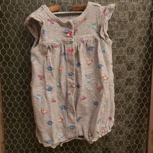 Carter's Baby Girls Dinosaur Romper 3 month